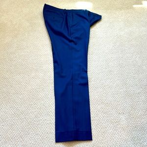 Men’s Size 33 Theory Royal Blue Slim Fit Dress Pants - pre worn
